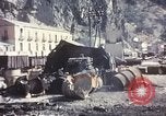 Image of railroad station Sicily Italy, 1943, second 49 stock footage video 65675060641