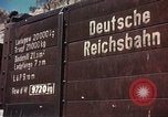 Image of railroad station Sicily Italy, 1943, second 56 stock footage video 65675060641