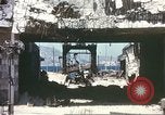 Image of Bombed railroad station and port Messina Sicily Italy, 1943, second 38 stock footage video 65675060643