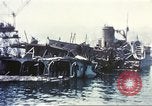 Image of Destroyed ferry boats Messina Sicily Italy, 1943, second 8 stock footage video 65675060645