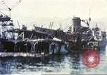 Image of Destroyed ferry boats Messina Sicily Italy, 1943, second 9 stock footage video 65675060645