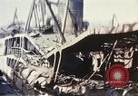 Image of Destroyed ferry boats Messina Sicily Italy, 1943, second 28 stock footage video 65675060645