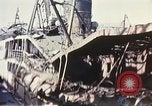 Image of Destroyed ferry boats Messina Sicily Italy, 1943, second 30 stock footage video 65675060645