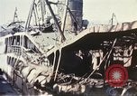 Image of Destroyed ferry boats Messina Sicily Italy, 1943, second 31 stock footage video 65675060645