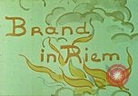 Standbild Gebäude in Brand Deutschland, 1940, aus Sekunde 3 historischem Filmmaterial Videoclip 65675060654