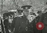 Immagine di Dittatore rumeno Ion Antonescu Victor visitando le truppe in Odessa in Odessa Ucraina, 1941, secondo 47 filmato di repertorio 65675060665