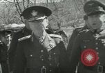 Immagine di Dittatore rumeno Ion Antonescu Victor visitando le truppe in Odessa in Odessa Ucraina, 1941, secondo 48 filmato di repertorio 65675060665