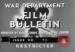 Standbild Die Ausbildung von neuen US-Rekruten Zweiten Weltkrieg United States USA, 1943, aus Sekunde 4 historischem Filmmaterial Videoclip 65675060677