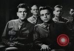Image of training soldiers using training films United States USA, 1943, second 58 stock footage video 65675060678
