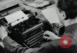 Image of creation of Army training film United States USA, 1943, second 56 stock footage video 65675060679