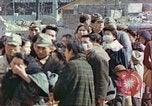 Image of Japanese citizens in poverty after World War 2 defeat Tokyo Japan, 1945, second 53 stock footage video 65675060711