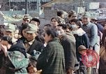 Image of Japanese citizens in poverty after World War 2 defeat Tokyo Japan, 1945, second 54 stock footage video 65675060711
