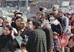 Image of Japanese citizens in poverty after World War 2 defeat Tokyo Japan, 1945, second 57 stock footage video 65675060711