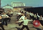 Image of railroad workers Hiroshima Japan, 1946, second 6 stock footage video 65675060718