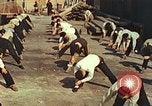Image of railroad workers Hiroshima Japan, 1946, second 25 stock footage video 65675060718