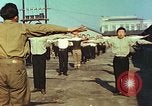 Image of railroad workers Hiroshima Japan, 1946, second 27 stock footage video 65675060718