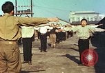 Image of railroad workers Hiroshima Japan, 1946, second 31 stock footage video 65675060718