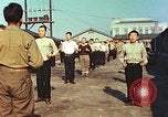 Image of railroad workers Hiroshima Japan, 1946, second 33 stock footage video 65675060718