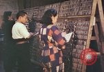 Image of Japanese typesetters Hiroshima Japan, 1946, second 7 stock footage video 65675060725