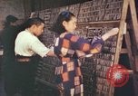Image of Japanese typesetters Hiroshima Japan, 1946, second 8 stock footage video 65675060725