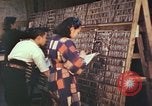 Image of Japanese typesetters Hiroshima Japan, 1946, second 16 stock footage video 65675060725