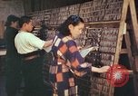 Image of Japanese typesetters Hiroshima Japan, 1946, second 24 stock footage video 65675060725