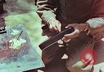 Image of Japanese artist Kyoto Japan, 1946, second 50 stock footage video 65675060727