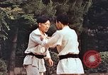 Standbild Judo Übung Japan, 1946, aus Sekunde 54 historischem Filmmaterial Videoclip 65675060737