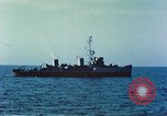 Standbild USA Destroyer Escort Salerno Italien, 1943, aus Sekunde 60 historischem Filmmaterial Videoclip 65675060811