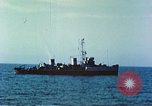 Standbild USA Destroyer Escort Salerno Italien, 1943, aus Sekunde 62 historischem Filmmaterial Videoclip 65675060811