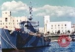 Standbild italienische Kriegsschiffe Taranto Italien, 1943, aus Sekunde 6 historischem Filmmaterial Videoclip 65675060815