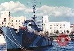 Standbild italienische Kriegsschiffe Taranto Italien, 1943, aus Sekunde 7 historischem Filmmaterial Videoclip 65675060815