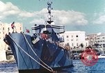 Standbild italienische Kriegsschiffe Taranto Italien, 1943, aus Sekunde 9 historischem Filmmaterial Videoclip 65675060815