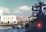 Standbild italienische Kriegsschiffe Taranto Italien, 1943, aus Sekunde 16 historischem Filmmaterial Videoclip 65675060815