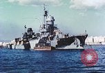 Standbild italienische Kriegsschiffe Taranto Italien, 1943, aus Sekunde 19 historischem Filmmaterial Videoclip 65675060815