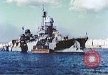Standbild italienische Kriegsschiffe Taranto Italien, 1943, aus Sekunde 20 historischem Filmmaterial Videoclip 65675060815