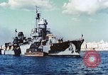 Standbild italienische Kriegsschiffe Taranto Italien, 1943, aus Sekunde 22 historischem Filmmaterial Videoclip 65675060815