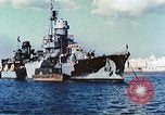 Standbild italienische Kriegsschiffe Taranto Italien, 1943, aus Sekunde 25 historischem Filmmaterial Videoclip 65675060815