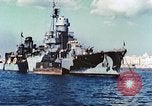 Standbild italienische Kriegsschiffe Taranto Italien, 1943, aus Sekunde 26 historischem Filmmaterial Videoclip 65675060815