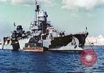 Standbild italienische Kriegsschiffe Taranto Italien, 1943, aus Sekunde 27 historischem Filmmaterial Videoclip 65675060815