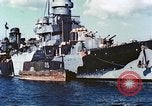 Standbild italienische Kriegsschiffe Taranto Italien, 1943, aus Sekunde 41 historischem Filmmaterial Videoclip 65675060815
