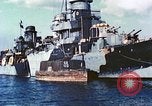 Standbild italienische Kriegsschiffe Taranto Italien, 1943, aus Sekunde 43 historischem Filmmaterial Videoclip 65675060815