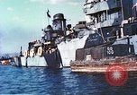 Standbild italienische Kriegsschiffe Taranto Italien, 1943, aus Sekunde 49 historischem Filmmaterial Videoclip 65675060815