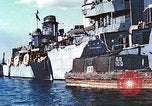 Standbild italienische Kriegsschiffe Taranto Italien, 1943, aus Sekunde 51 historischem Filmmaterial Videoclip 65675060815