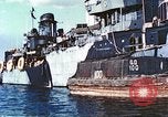 Standbild italienische Kriegsschiffe Taranto Italien, 1943, aus Sekunde 52 historischem Filmmaterial Videoclip 65675060815