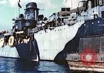 Standbild italienische Kriegsschiffe Taranto Italien, 1943, aus Sekunde 58 historischem Filmmaterial Videoclip 65675060815