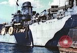 Standbild italienische Kriegsschiffe Taranto Italien, 1943, aus Sekunde 59 historischem Filmmaterial Videoclip 65675060815