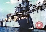 Standbild italienische Kriegsschiffe Taranto Italien, 1943, aus Sekunde 62 historischem Filmmaterial Videoclip 65675060815