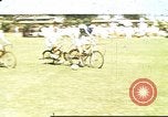 Standbild Fahrrad Polo am Fort Stotsenburg Philippinen Philippinen, 1941, aus Sekunde 1 historischem Filmmaterial Videoclip 65675060828