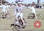 Standbild Fahrrad Polo am Fort Stotsenburg Philippinen Philippinen, 1941, aus Sekunde 3 historischem Filmmaterial Videoclip 65675060828
